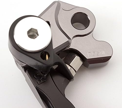 FXCNC Racing CNC Aluminum Dirt Bike Pivot Brake Clutch Lever Set for CRF 125 2014 Black, CRF 125 201