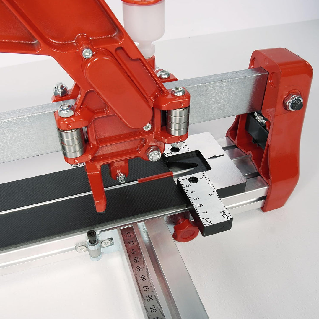 RONGU 48 Zoll Manuelle Fliesenschneider Maschine Einzelne Schiebeschiene Adjustable Keramische Porze
