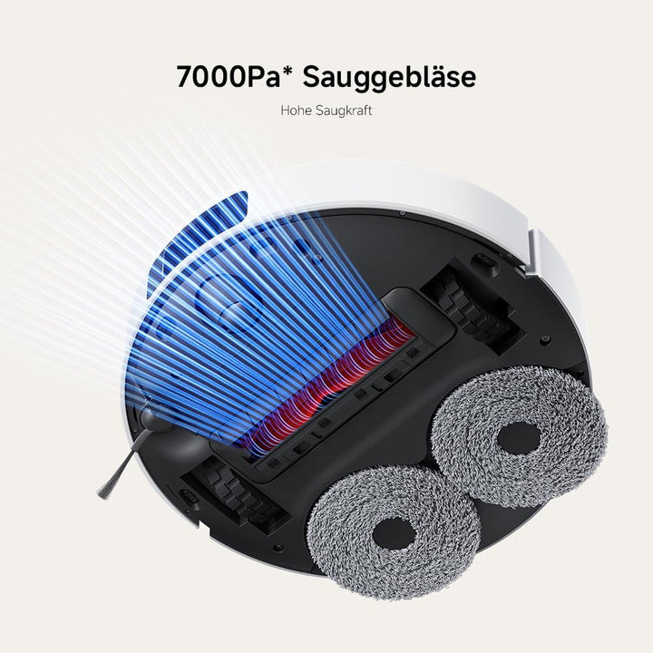 Xiaomi Robot Vacuum X20 Pro – 7000 Pa Saugleistung, duales Moppsystem, 75 Tage Staubbehälterkapazitä