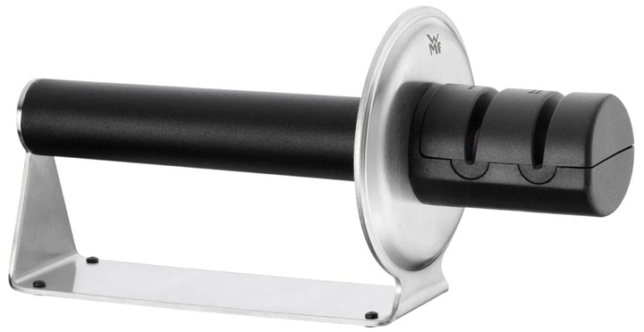WMF Gourmet Messerschärfer, Keramikscheiben, 2 Stufen, zum Vor- und Nachschleifen, sichere Handhabun