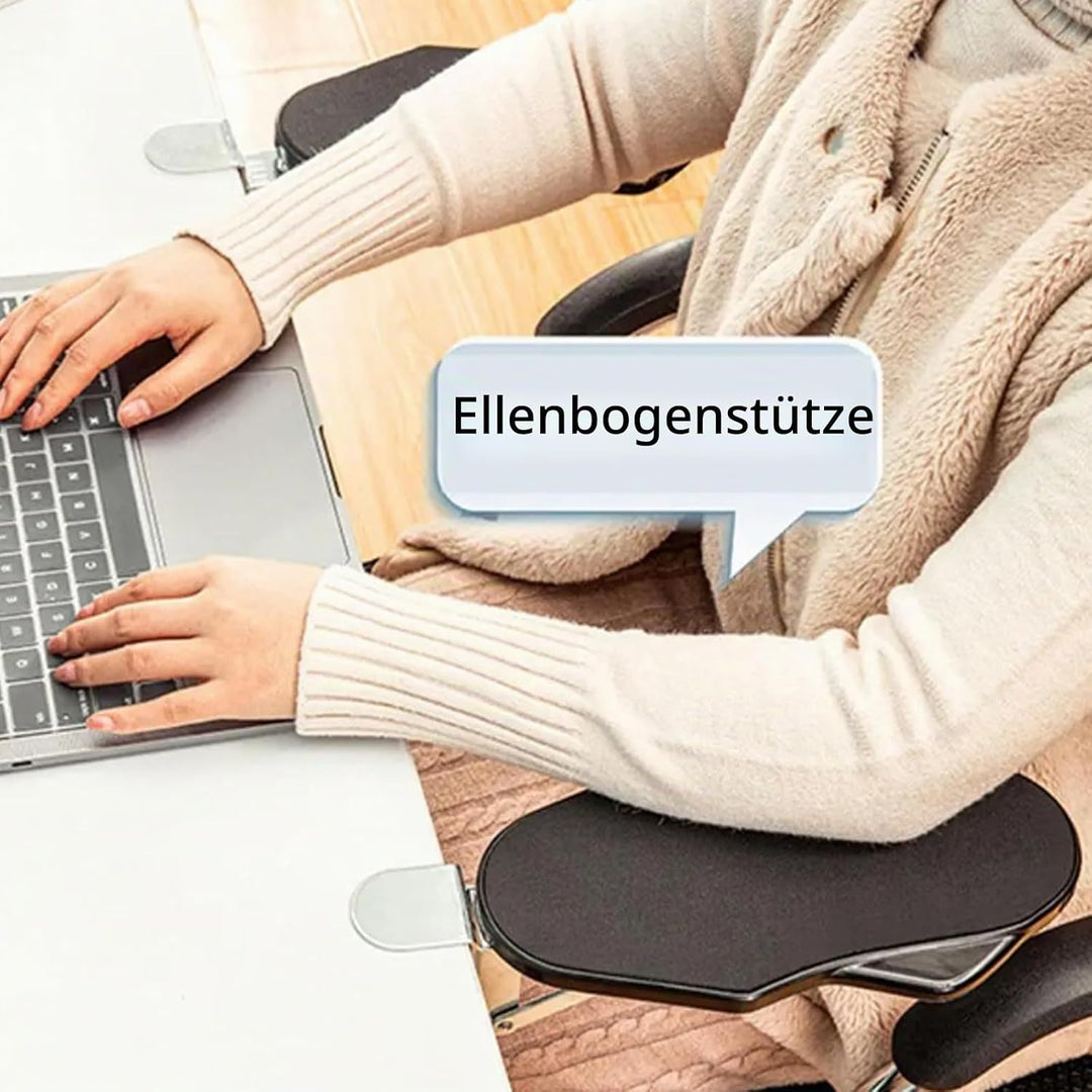 2 Stück Ergonomics Schreibtisch Erweiterung, Schreibtisch Armauflage Faltbare handgelenkauflage Ellb