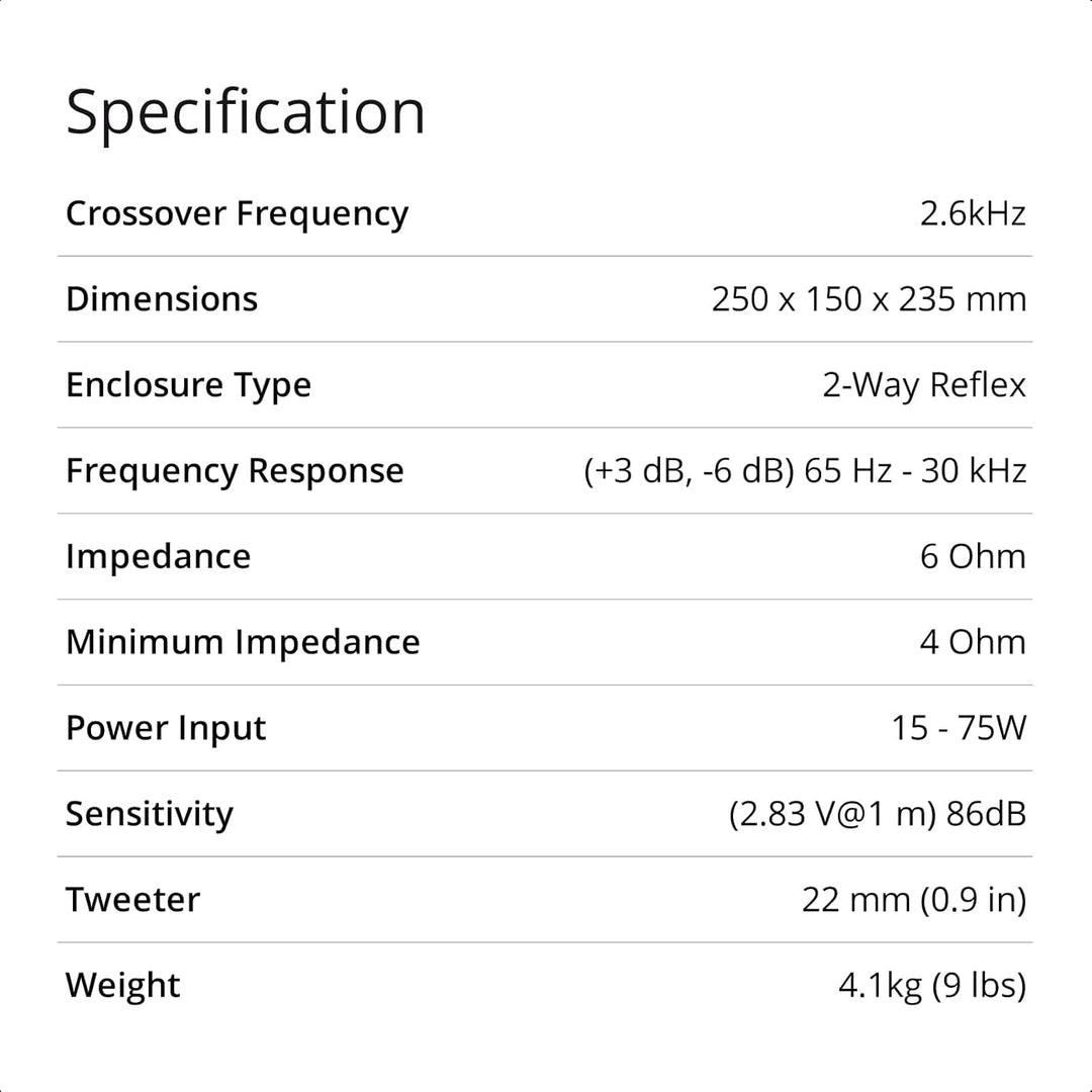 Q Acoustics Q 3010i Regaldiffusoren (Paar), schwarz, Schwarz