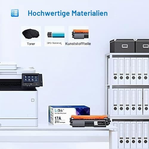 LxTek 17A CF217A Toner Kompatibel für HP 17A Toner für HP Laserjet Pro MFP M130nw Toner für HP Laser