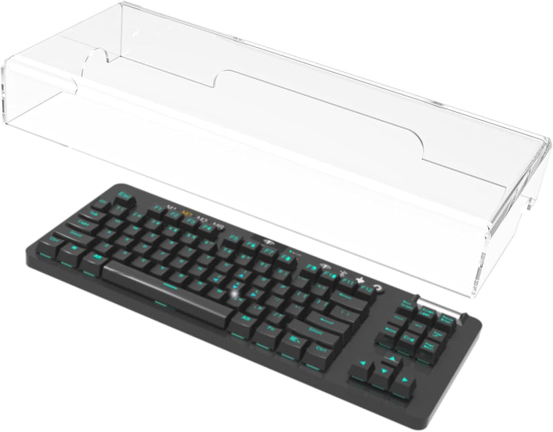 Geekria Tenkeyless TKL Tastatur-Staubschutz, klare Acryl-Tastatur-Abdeckung für 80% kompakte 87-Tast