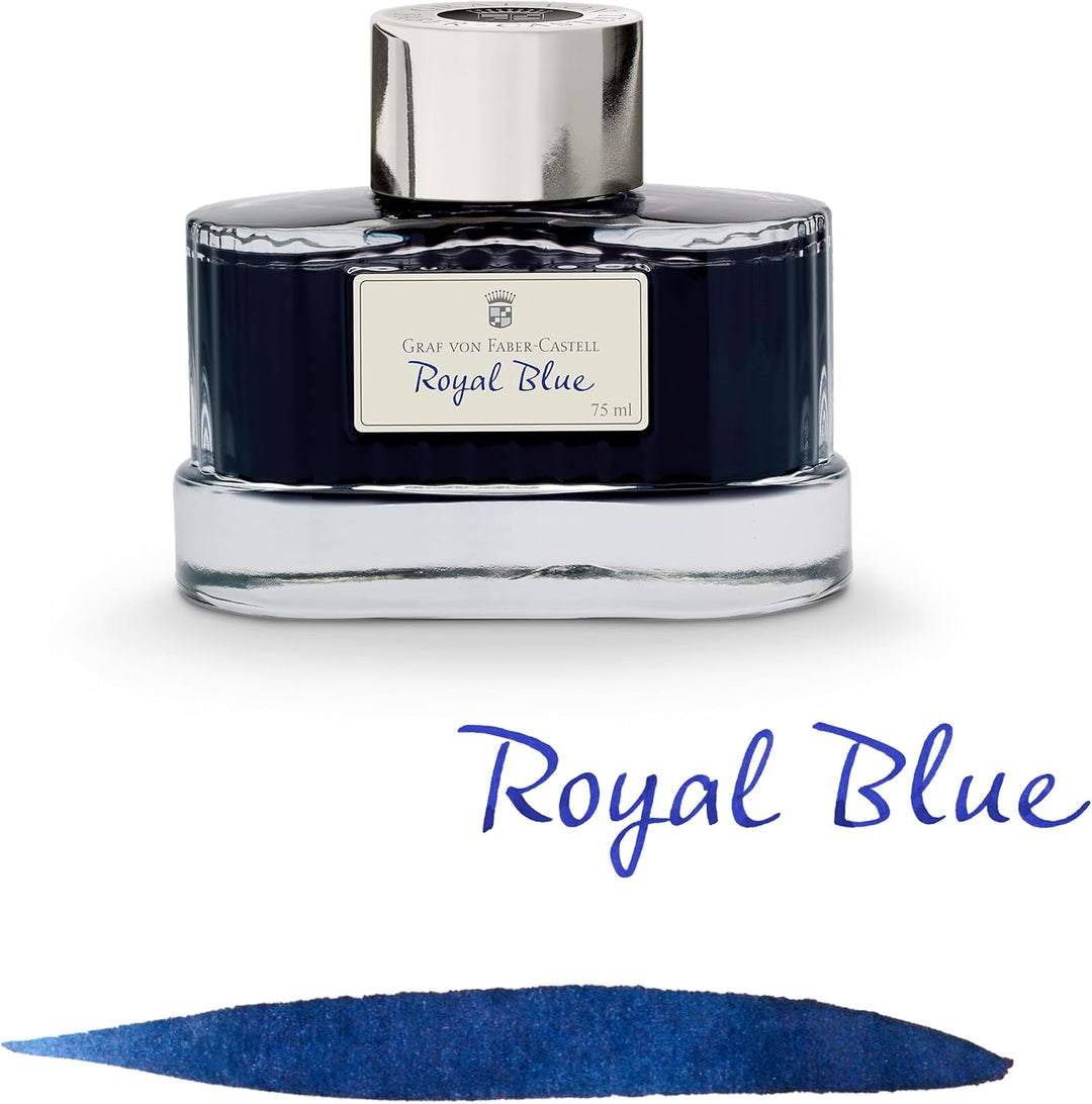 Graf von Faber-Castell 141009 75 ml blauer Tintenstift königsblau, königsblau