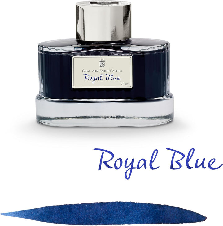 Graf von Faber-Castell 141009 75 ml blauer Tintenstift königsblau, königsblau