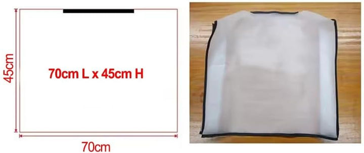 Handtaschen-Regenschutz, Handtaschen-Regenmantel-Tasche, wasserdichte EVA-Abdeckung, Regenschutzhüll