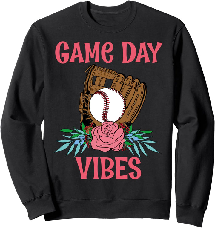 Game Day Vibes - Baseball-Fan Sweatshirt