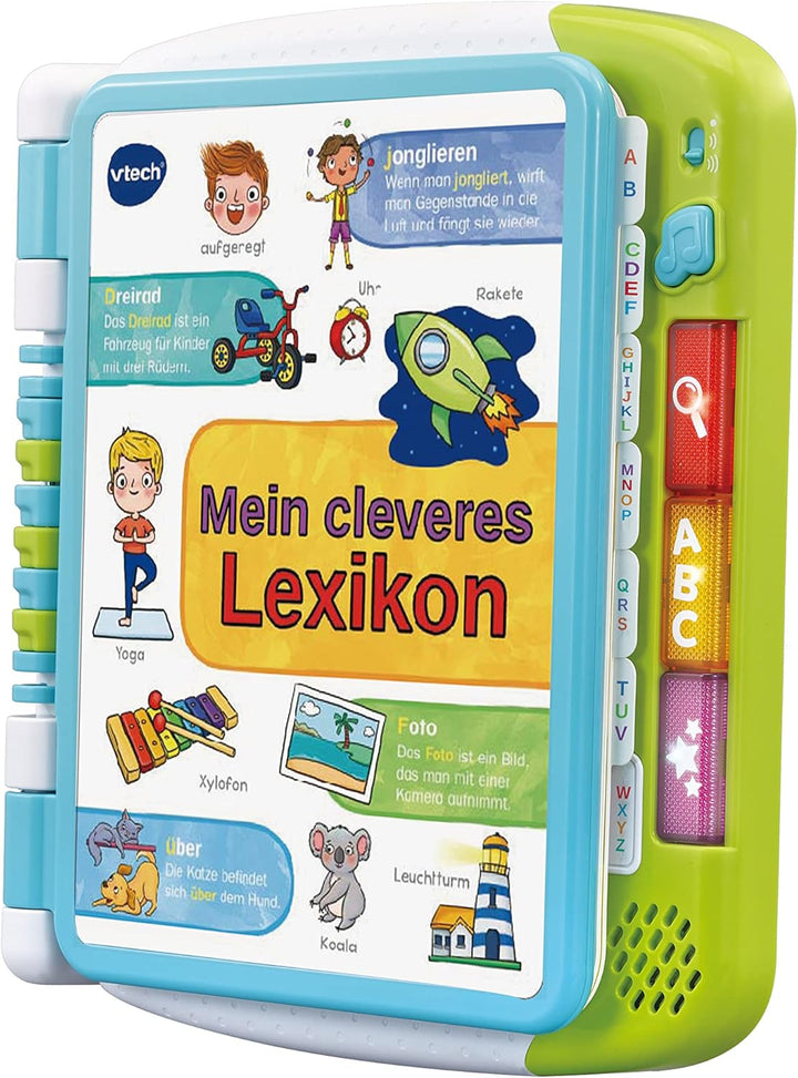 VTech Mein cleveres Lexikon – Sprechendes, interaktives Lexikon zum Erweitern des Wortschatzes und E