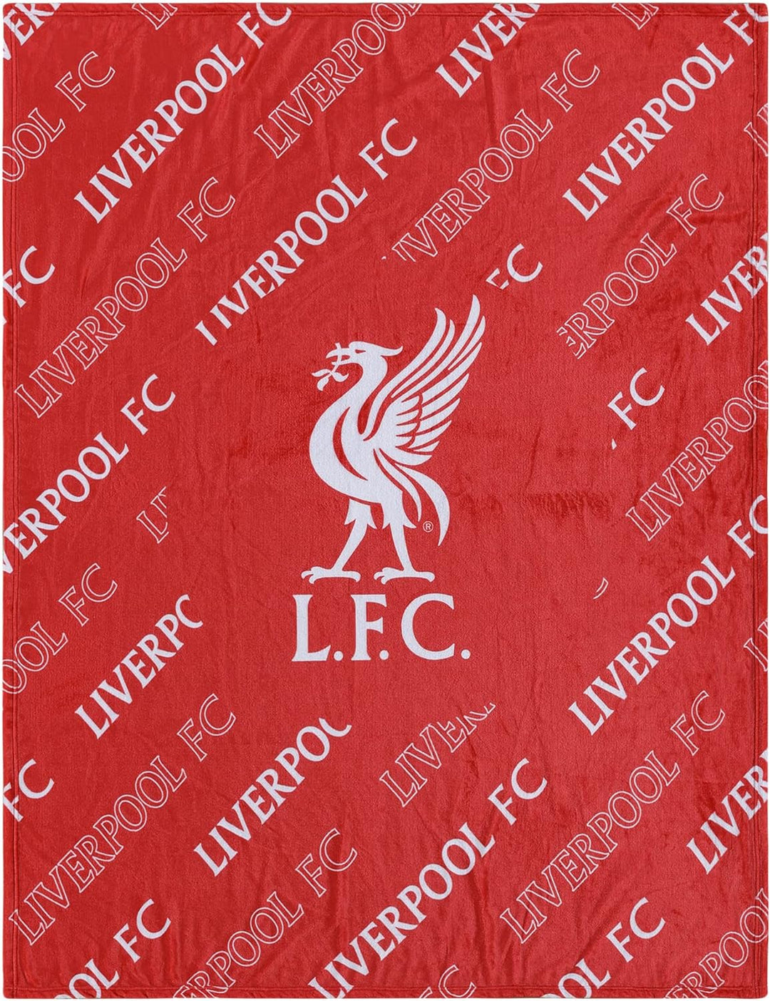 Liverpool FC EPL Supreme Slumber Plush Throw Blanket, Liverpool