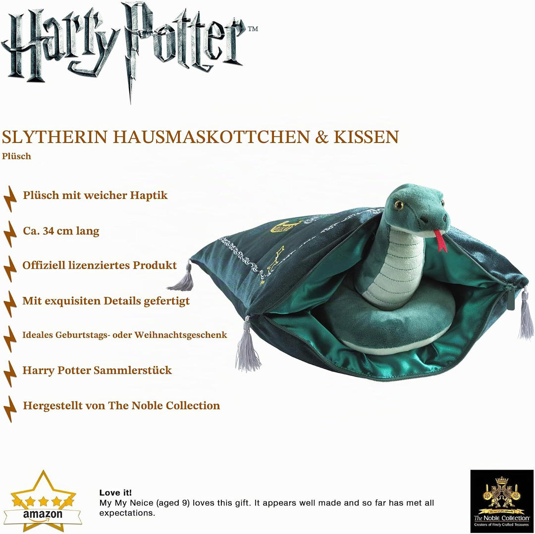 Die Edle Kollektion Plüsch Slytherin Haus-Maskottchen The Noble Collection, The Noble Collection