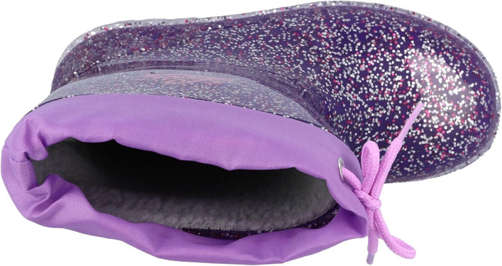 Lico Jungen Powerlight W Blinky Gummistiefel 20 EU Lila Pink Silber, 20 EU Lila Pink Silber