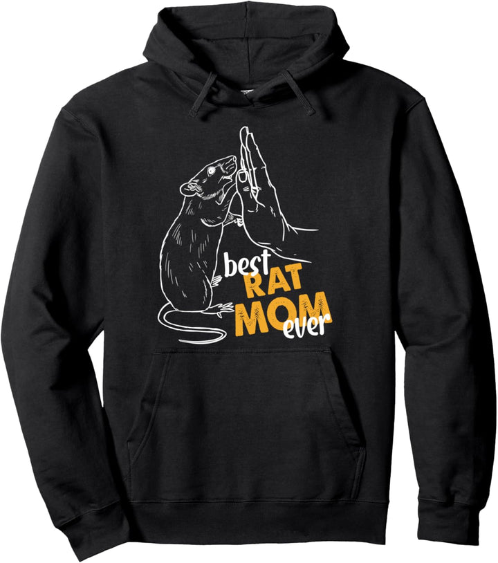 Beste Ratte Mama aller Zeiten Beste Ratte Mama Ratte Pullover Hoodie