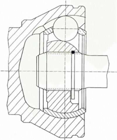 SPIDAN 21195 Gelenksatz, Antriebswelle