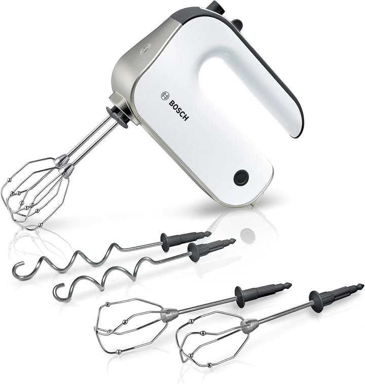 Bosch Hausgeräte Handrührer Styline MFQ4835DE, 2x2 Rührbesen, 2 Edelstahl-Knethaken, spülmaschinenge