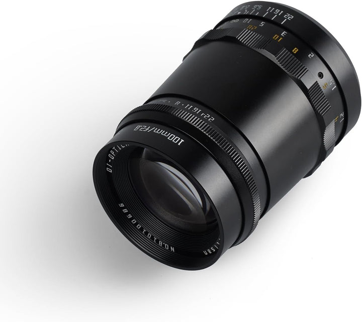 TTARTISAN 100mm F2.8 Vollformat Kameraobjektiv Manueller Fokus Einzigartige Seifenblase Bokeh Kamera