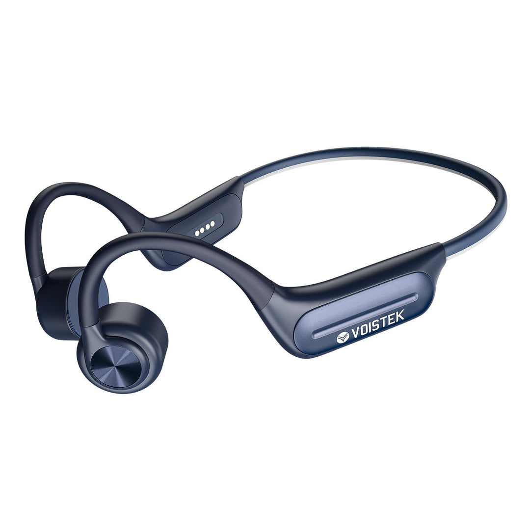 Voistek Knochenschall Bluetooth 6.0 Kopfhörer, IP68 wasserdicht, mit MP3-Player 32GB Speicher, Unter