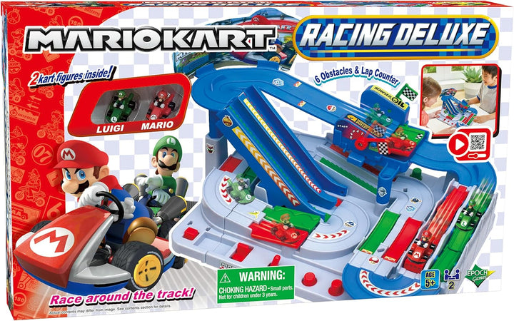 EPOCH Games 7414 Mario Kart Racing DX - Party Spiel Actionspiel Geschicklichkeitsspiel, Farbenfroh