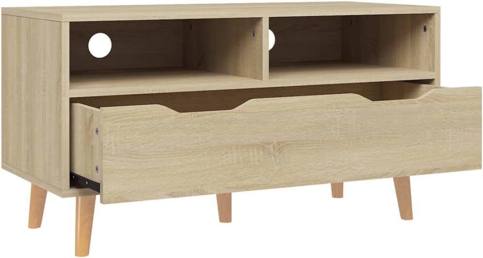 vidaXL TV Schrank mit Stauraum Lowboard TV Möbel Tisch Board Sideboard Fernsehtisch Fernsehschrank H