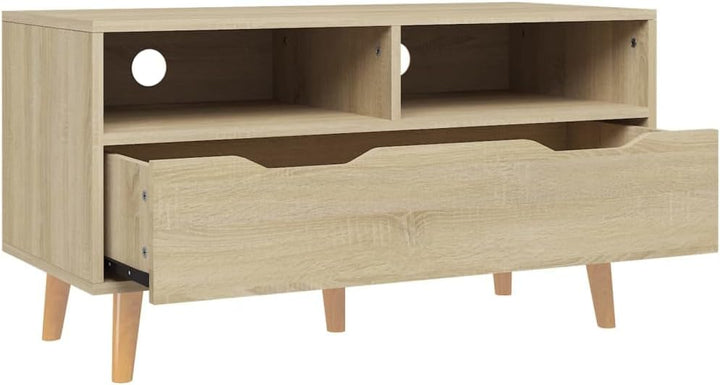 vidaXL TV Schrank mit Stauraum Lowboard TV Möbel Tisch Board Sideboard Fernsehtisch Fernsehschrank H