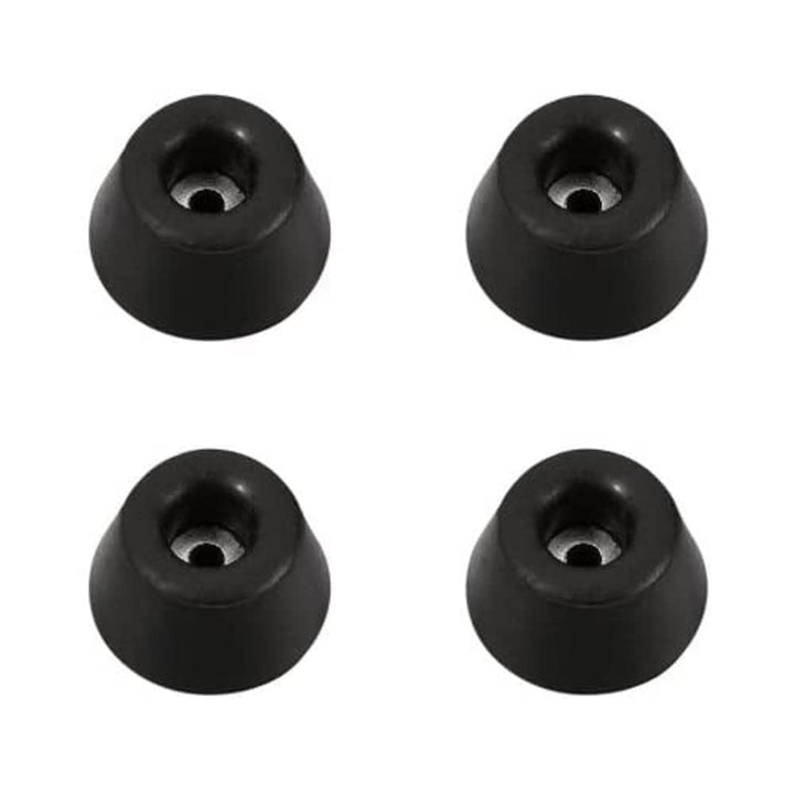 Adam Hall Hardware 4901 - 100er Set Gummifuss 30 x 15 mm schwarz im Beutel, 30 x 15 mm