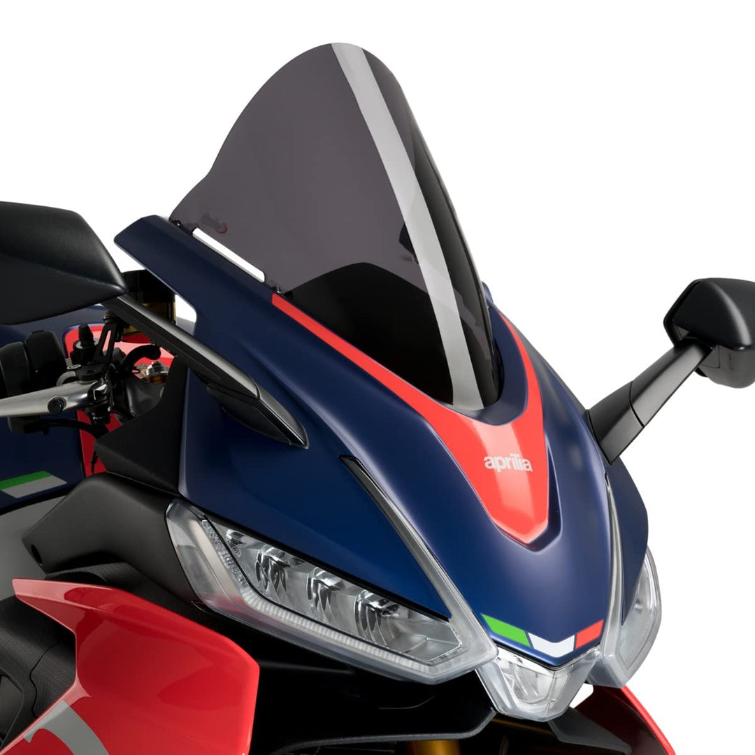 Racingscheibe R kompatibel für Aprilia RS 660 2021 dunkel getönt Puig
