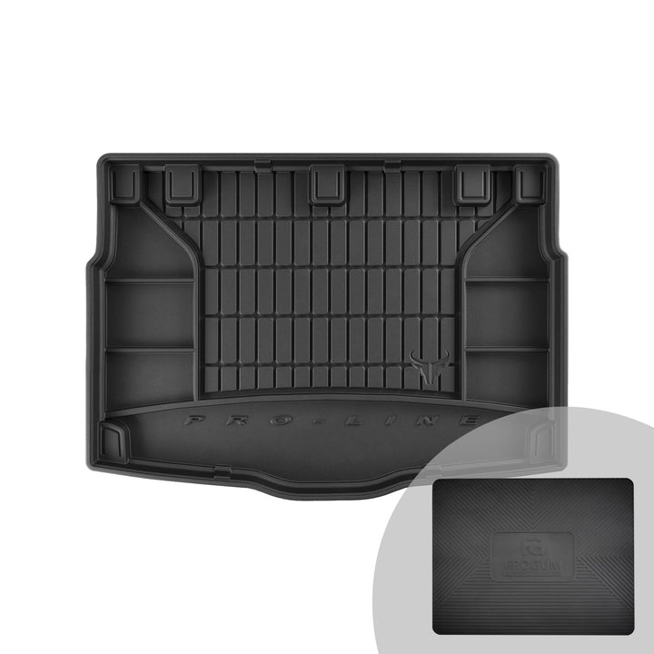FROGUM ProLine 3D Gummimatte Exklusive Auto Kofferraummatte Kofferraumwanne für Hyundai i30 II 2011-