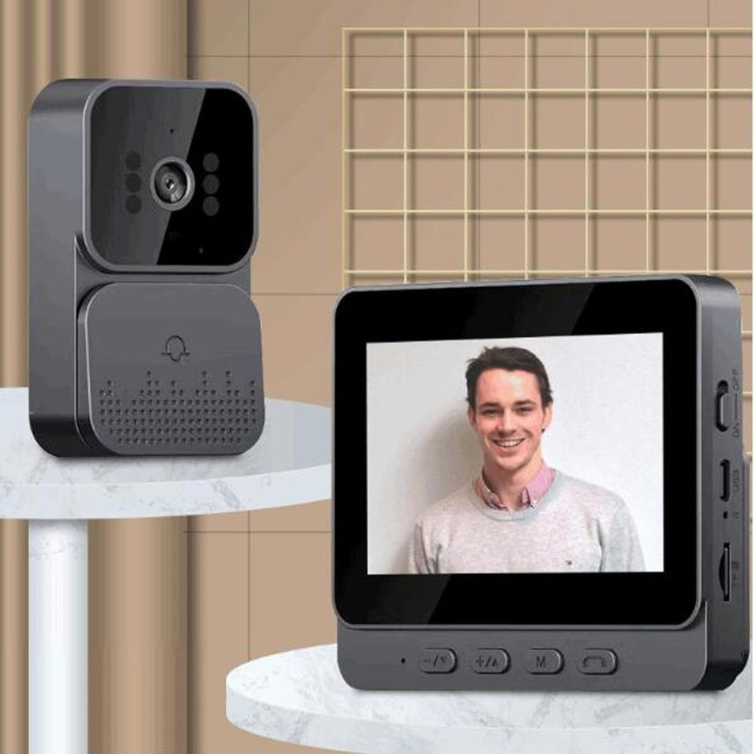 Video Türklingelsystem mit 4,3 Zoll Display, 8 MP Kamera, Nachtsicht, Zwei Wege Sprache für die Sich