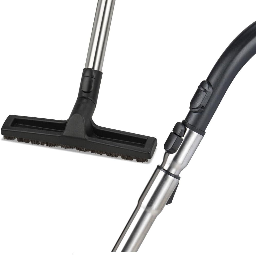 Saugrohr Teleskoprohr Rohr mit Handgriff Griff und Parkett Laminat Düse kompatibel mit Miele Staubsa