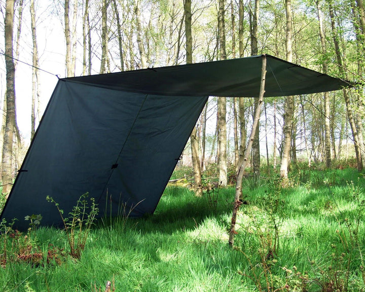 DD Tarp XL - Regendach Zelt Plane olivgrün
