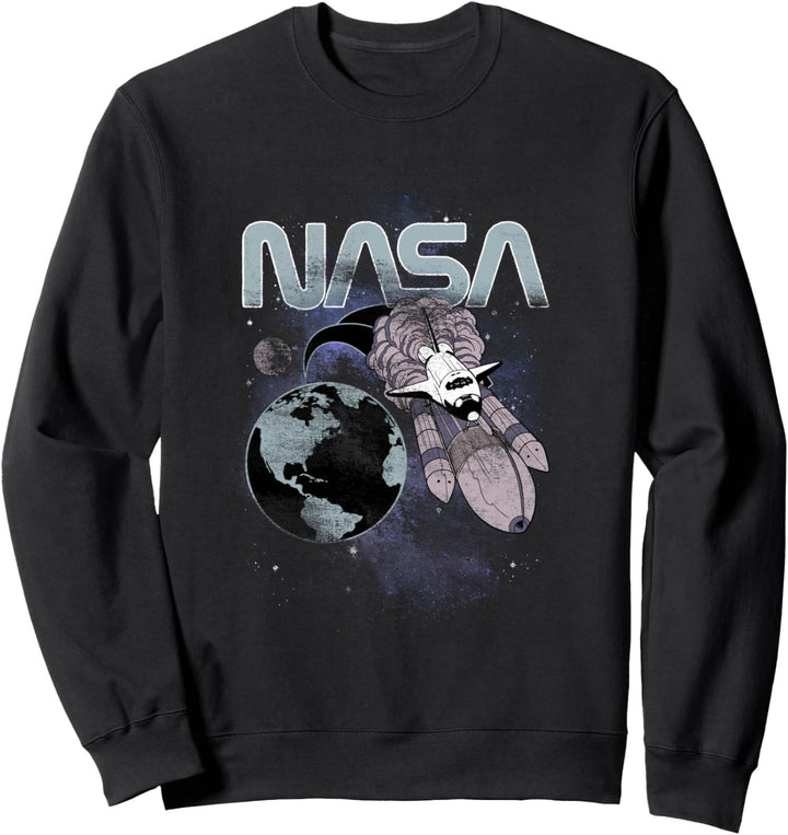 NASA Globe Launch Logo Sweatshirt