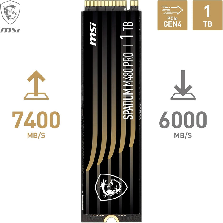 SPATIUM M480 Pro PCIe 4.0 NVMe M.2 1TB