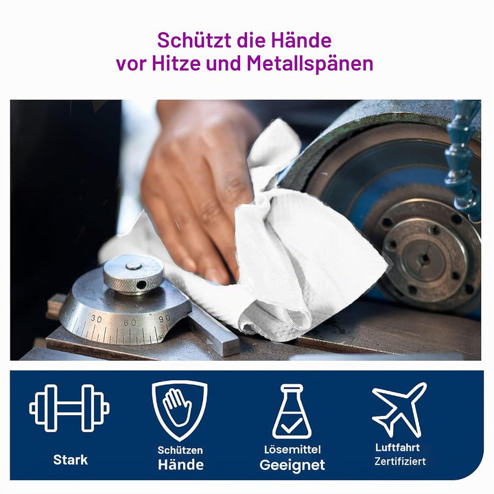 Tork 570137 Extra Starke Industrie Reinigungstücher für W1 Bodenständer/Wandhalter-, W2 Innenabrollu