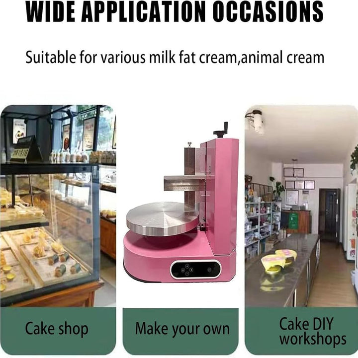 Einstellbare Tortencremestreichmaschine Tortendekorationsmaschine Wird zum Verteilen von Kuchencreme