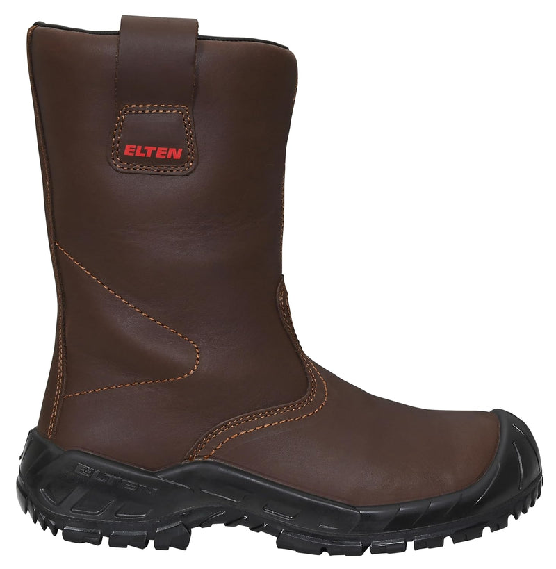 ELTEN Sicherheitsschuhe, Winter RIGGER Boot ESD S3 CI, Damen und Herren, Leder, Stahlkappe, leicht,