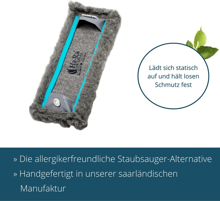 Ha-Ra Bodenwischtuch Bodenfaser trocken I langlebiger Boden-Wischer zur Reinigung für Böden & Wände