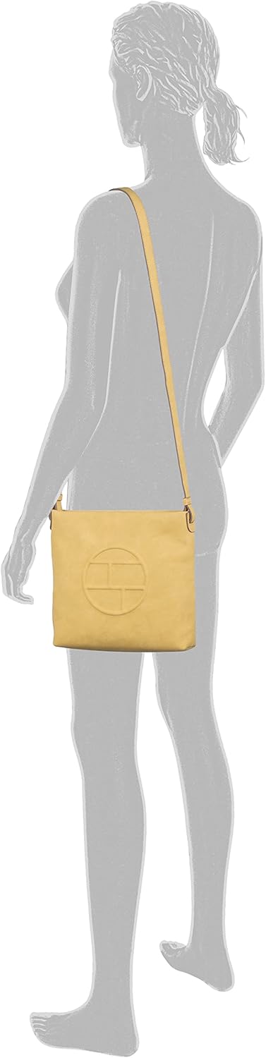 TOM TAILOR bags Rosabel Damen Umhängetasche Crossbody Bag 24 x 5,5 x 24 (LxBxH) Light Yellow, 24 x 5
