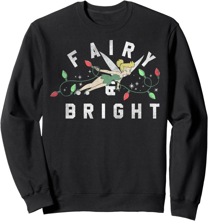 Disney Peter Pan Tinker Bell Weihnachten Fairy Lights Sweatshirt