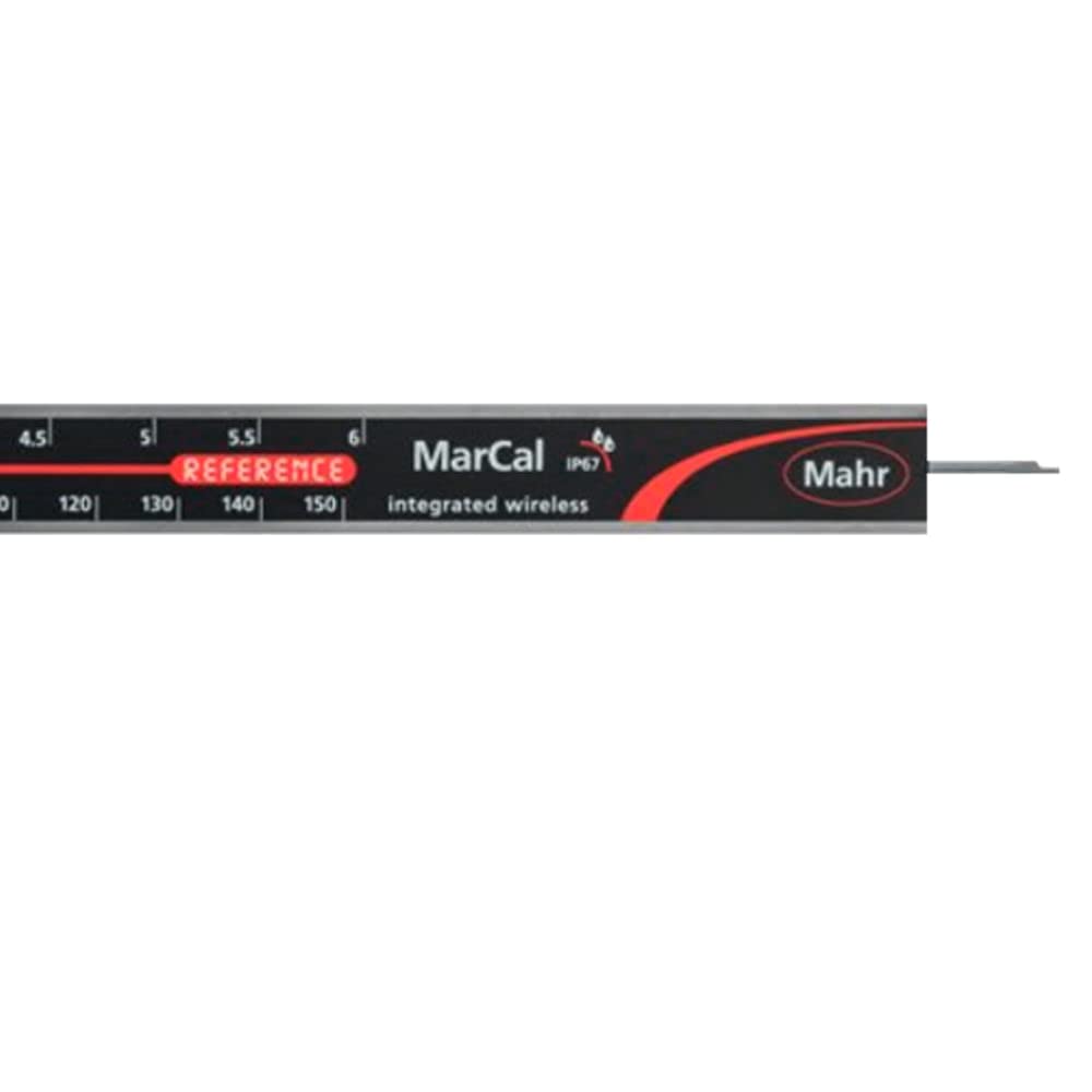 Mahr 4103403 MarCal 16 EWRi Digitaler Messschieber mit Reibrad, Reichweite 150 mm - 0 mm