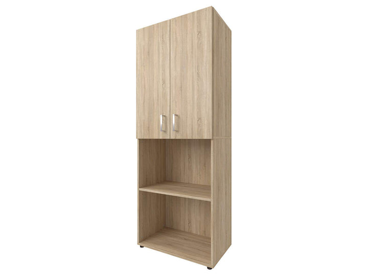Kombi Schrank Aktenschrank Standschrank Beistellschrank Regal Büro Trio 22" Sonoma/Eiche Sonoma/Eich