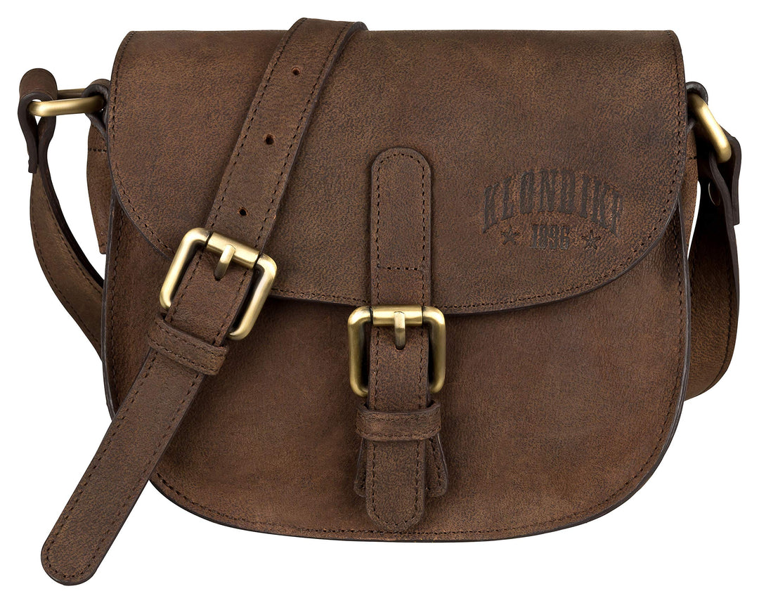 KLONDIKE 1896 Carey - Umhängetasche 19 cm Dunkelbraun, Dunkelbraun