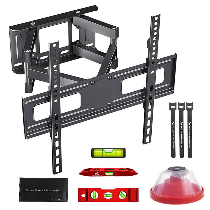 Maclean TV-Wandhalterung für 32-75" Fernseher bis 50 kg | neigbar, schwenkbar, Abstand 80-380 mm | V