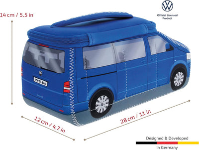 BRISA VW Collection - Volkswagen Neopren Universal-Schmink-Kosmetik-Kultur-Reise-Apotheke-Tasche-Beu