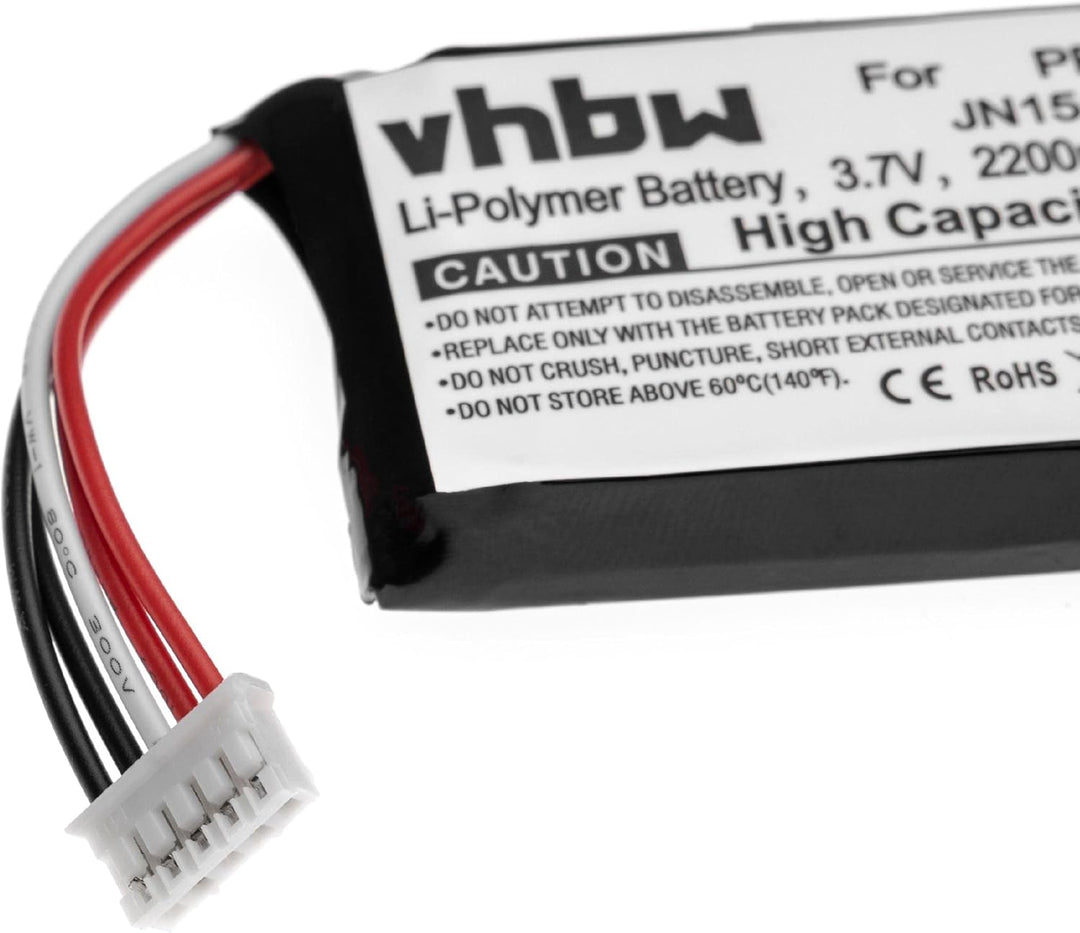 vhbw Akku kompatibel mit JBL Flip 2, Flip II Lautsprecher Boxen Speaker (2200 mAh, 3,7 V, Li-Polymer