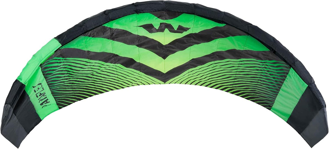 Wolkenstürmer® Paraflex Sport 2-Leiner Lenkmatte 2.3 grün - „Ready to Fly“ Lenkmatte inkl. Lenkbar -