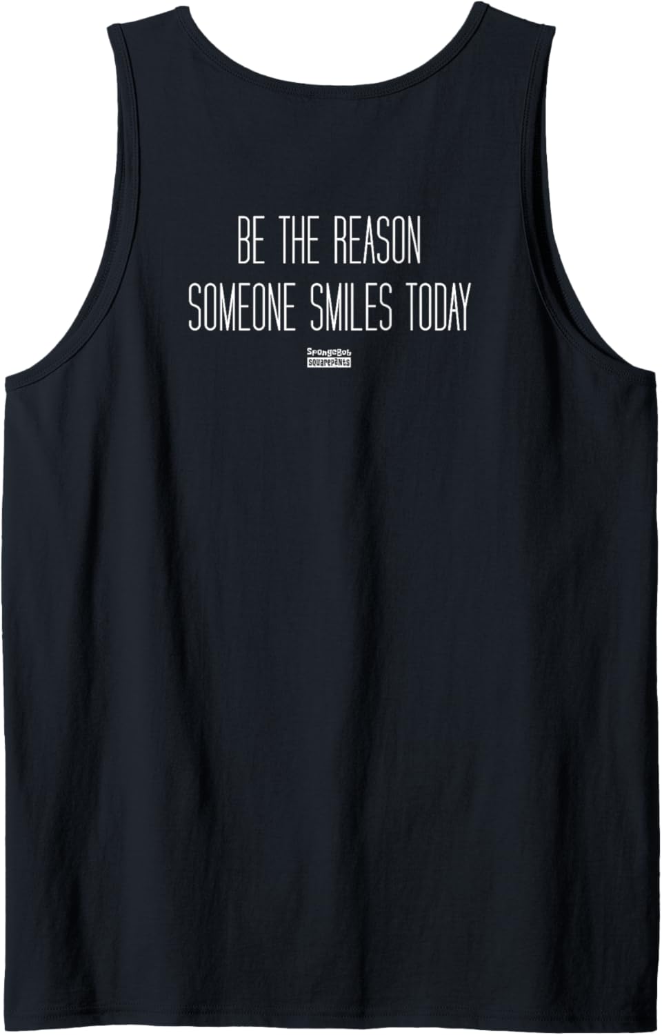 SpongeBob SquarePants Happy Polaroid Pocket Front & Back Tank Top