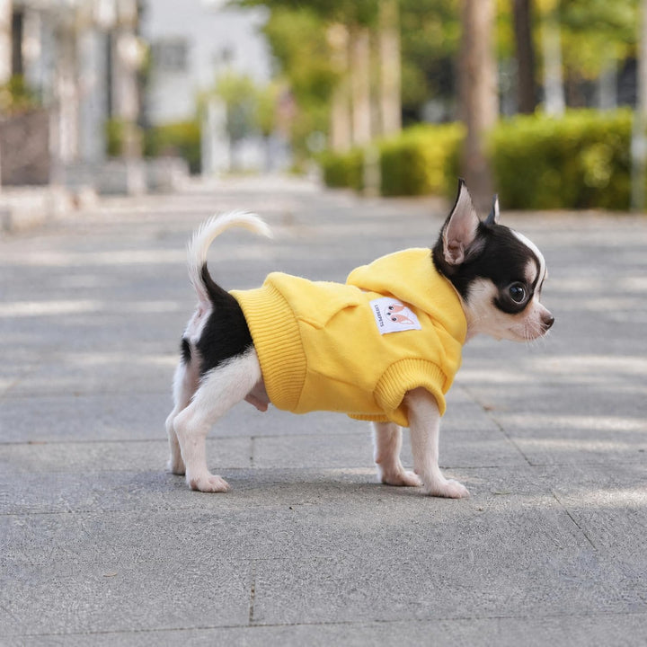 LOPHIPETS Hunde Baumwolle Hoodies Sweatshirts für kleine Hunde Chihuahua Welpen Kleidung Kaltes Wett