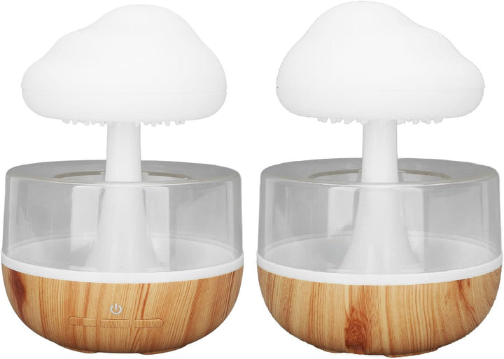 ciciglow Regenwolken-Luftbefeuchter, Wassertropfen, Aromatherapie-Diffusor für ätherische Öle mit 7