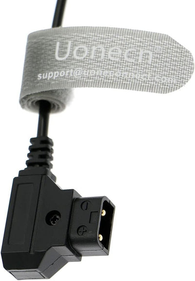 Uonecn D-Tap zu NP F550 Dummy Batterie Spulenkabel Stromkabel Adapter Kompatibel für Sony NP F550|F5