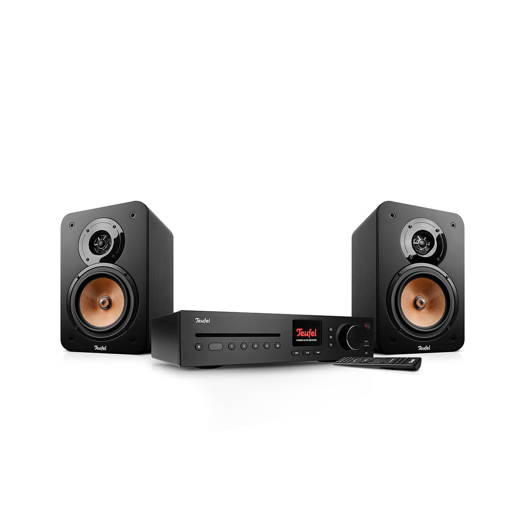 Teufel Ultima 20 KOMBO 3 SE - HiFi Stereo System mit Bluetooth und CD, Kraftvoll, LAN, WLAN, DAB+ Di